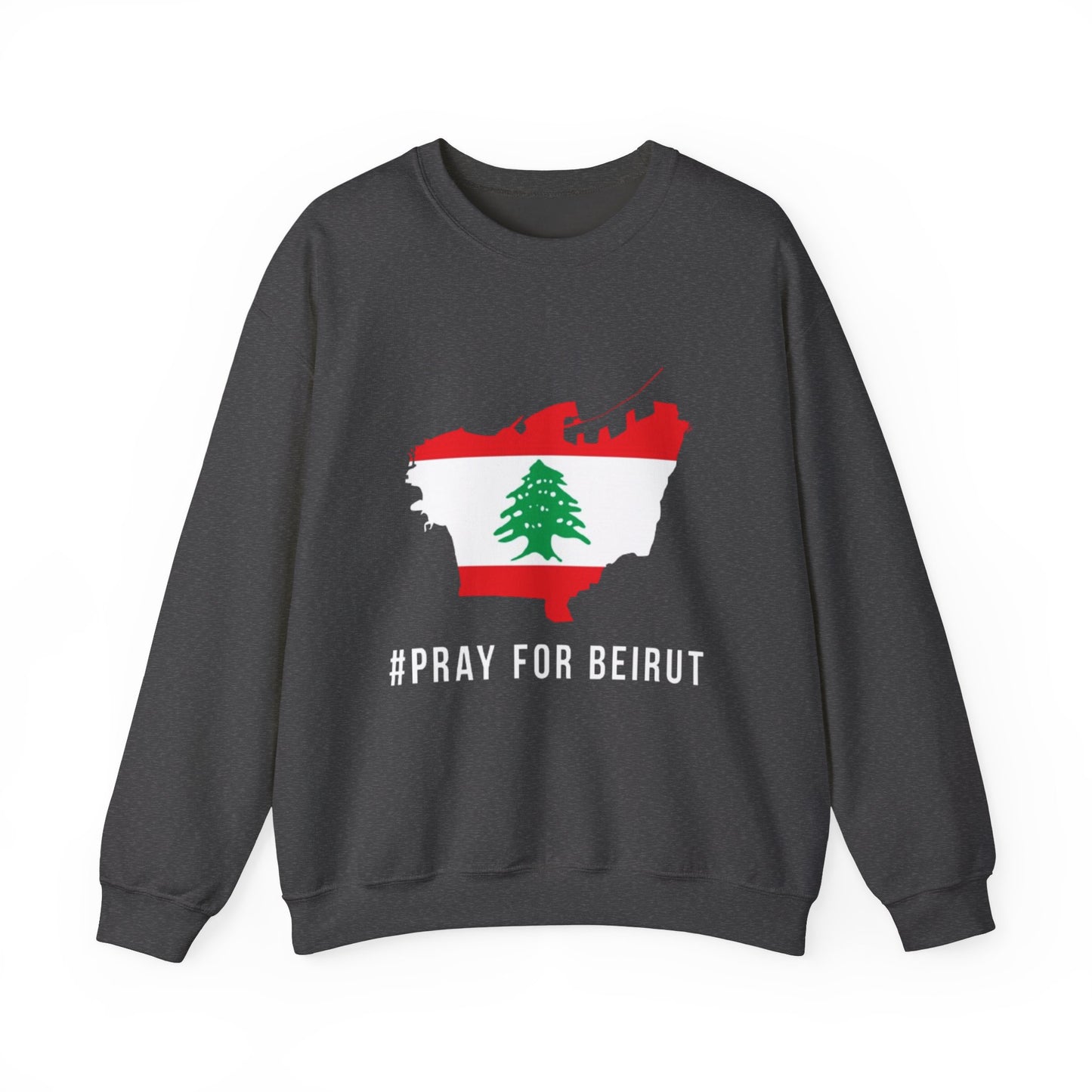 Elysance™ Crewneck Sweatshirt - Pray For Beirut