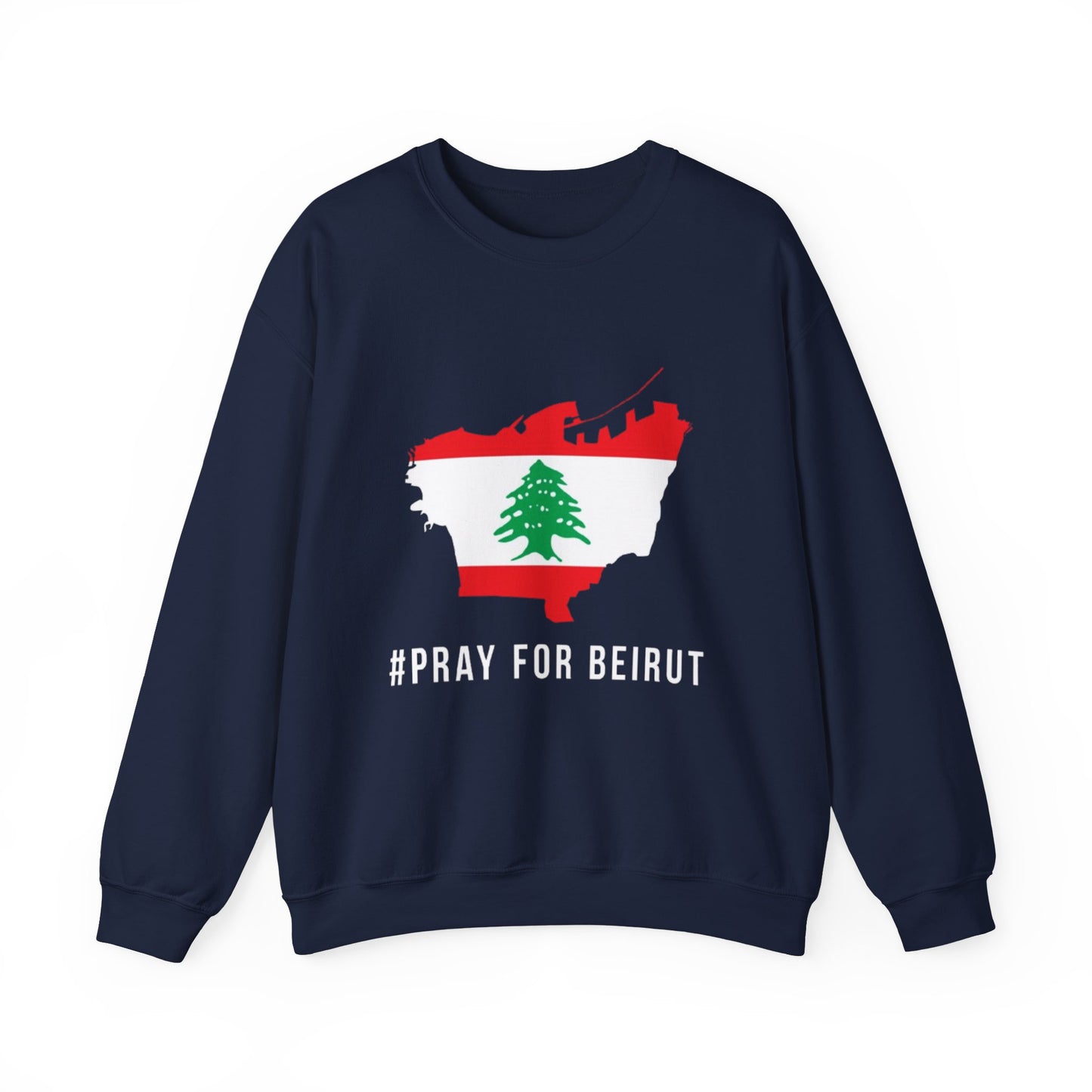 Elysance™ Crewneck Sweatshirt - Pray For Beirut