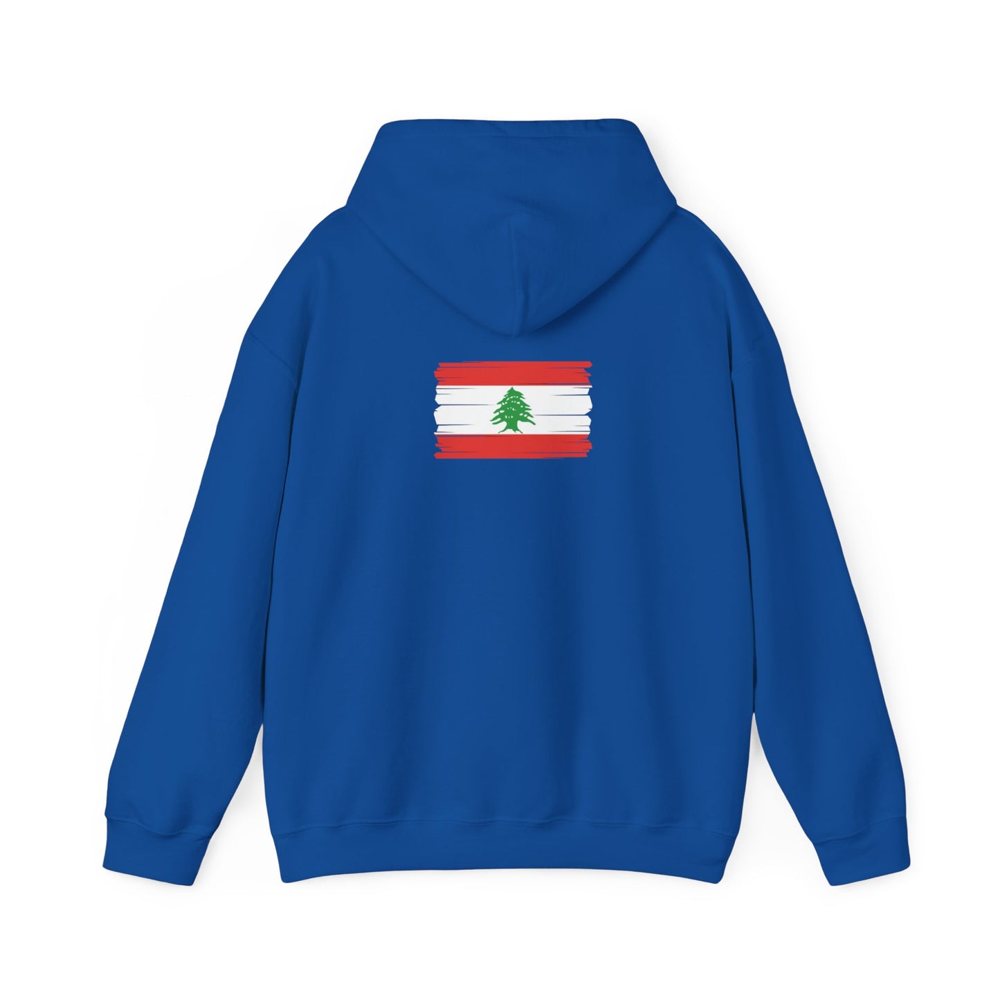 Elysance™ Hooded Sweatshirt - Lebanon Flag Back