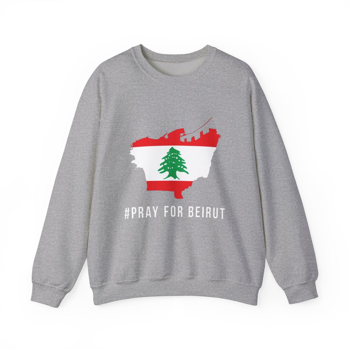 Elysance™ Crewneck Sweatshirt - Pray For Beirut