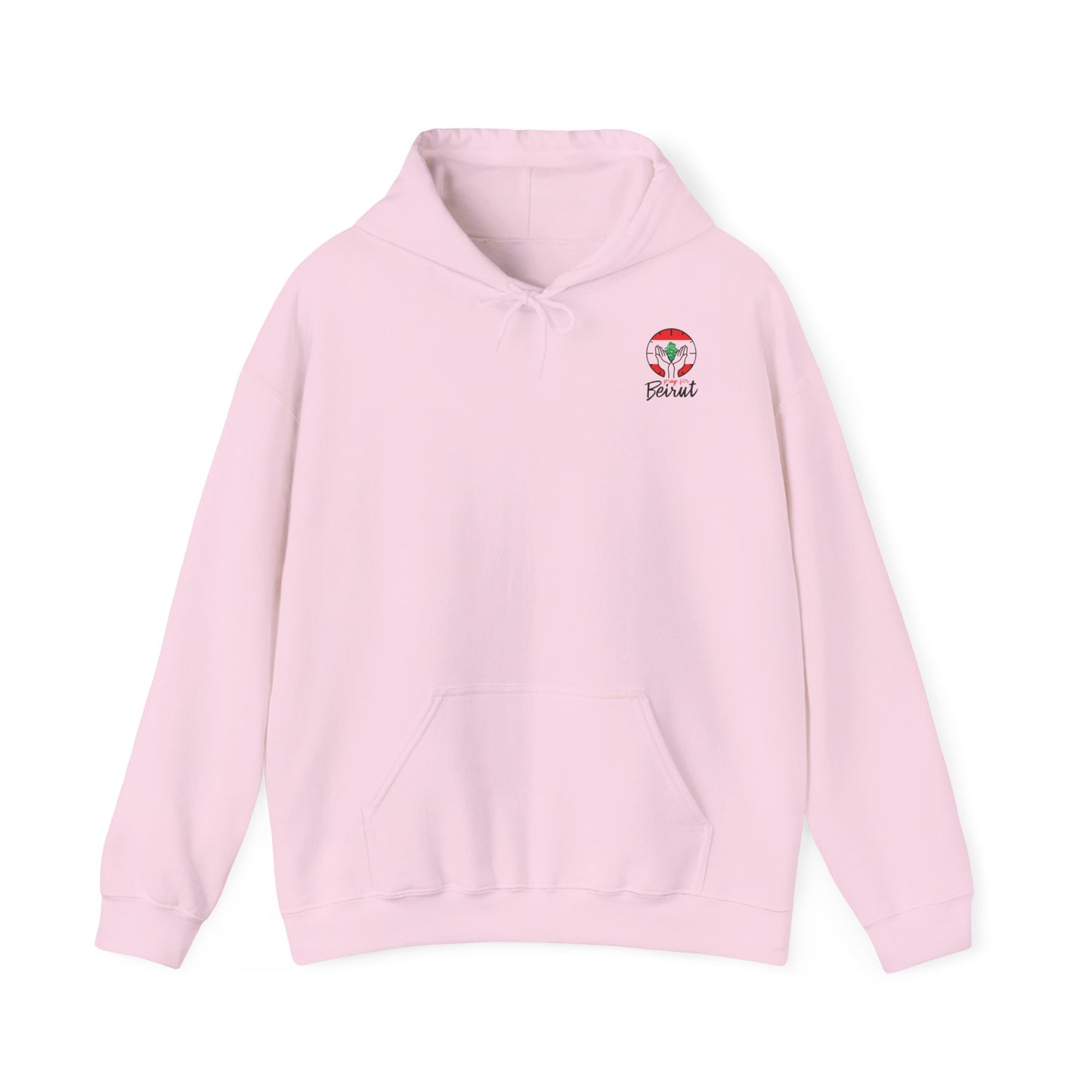 Elysance™ Hooded Sweatshirt - Lebanon Flag Back