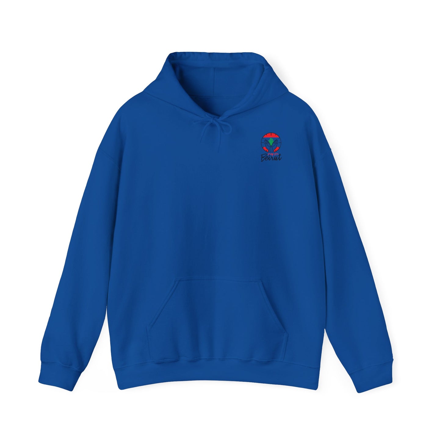 Elysance™ Hooded Sweatshirt - Lebanon Flag Back