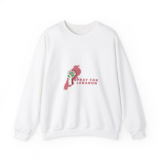 Elysance™ Crewneck Sweatshirt - Pray For Lebanon