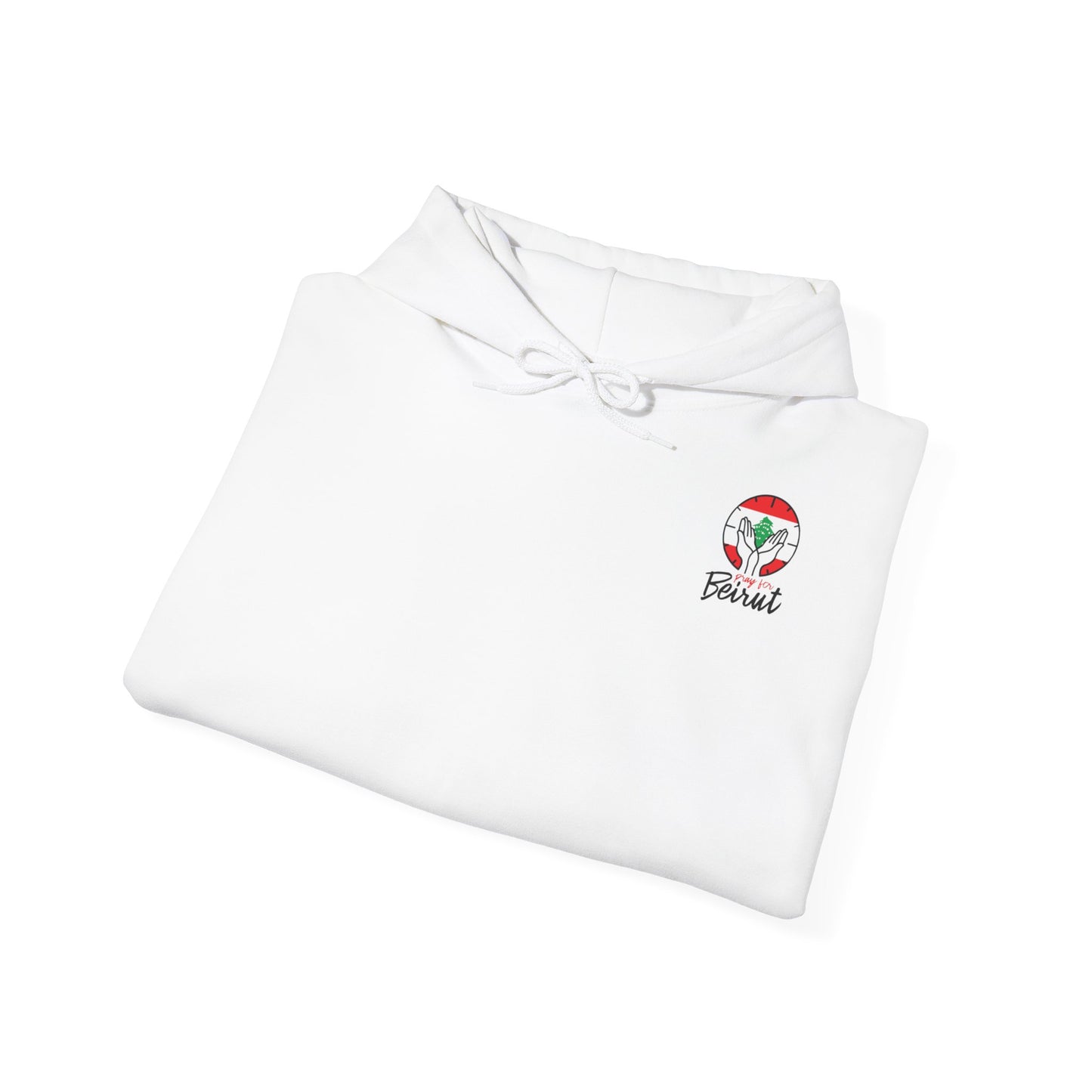 Elysance™ Hooded Sweatshirt - Lebanon Flag Back