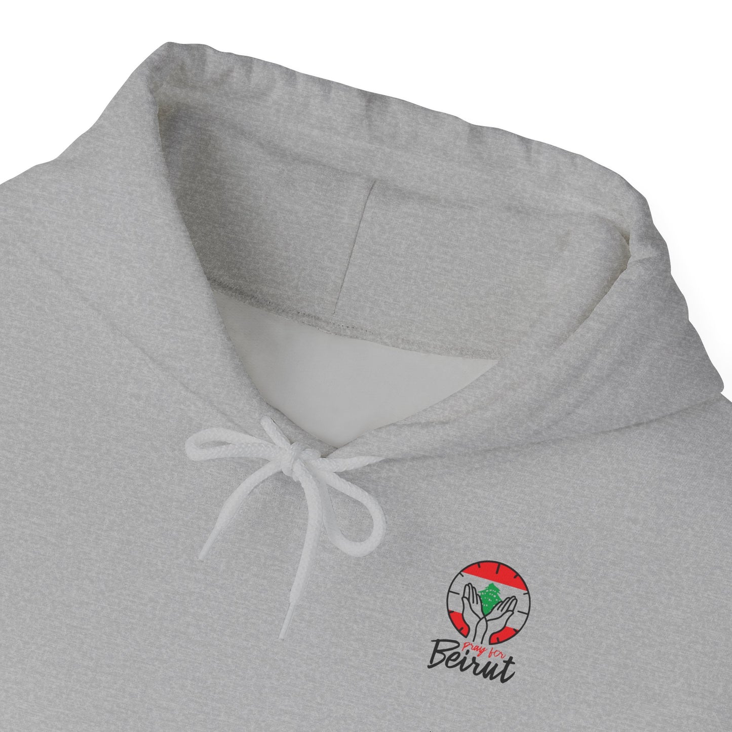 Elysance™ Hooded Sweatshirt - Lebanon Flag Back