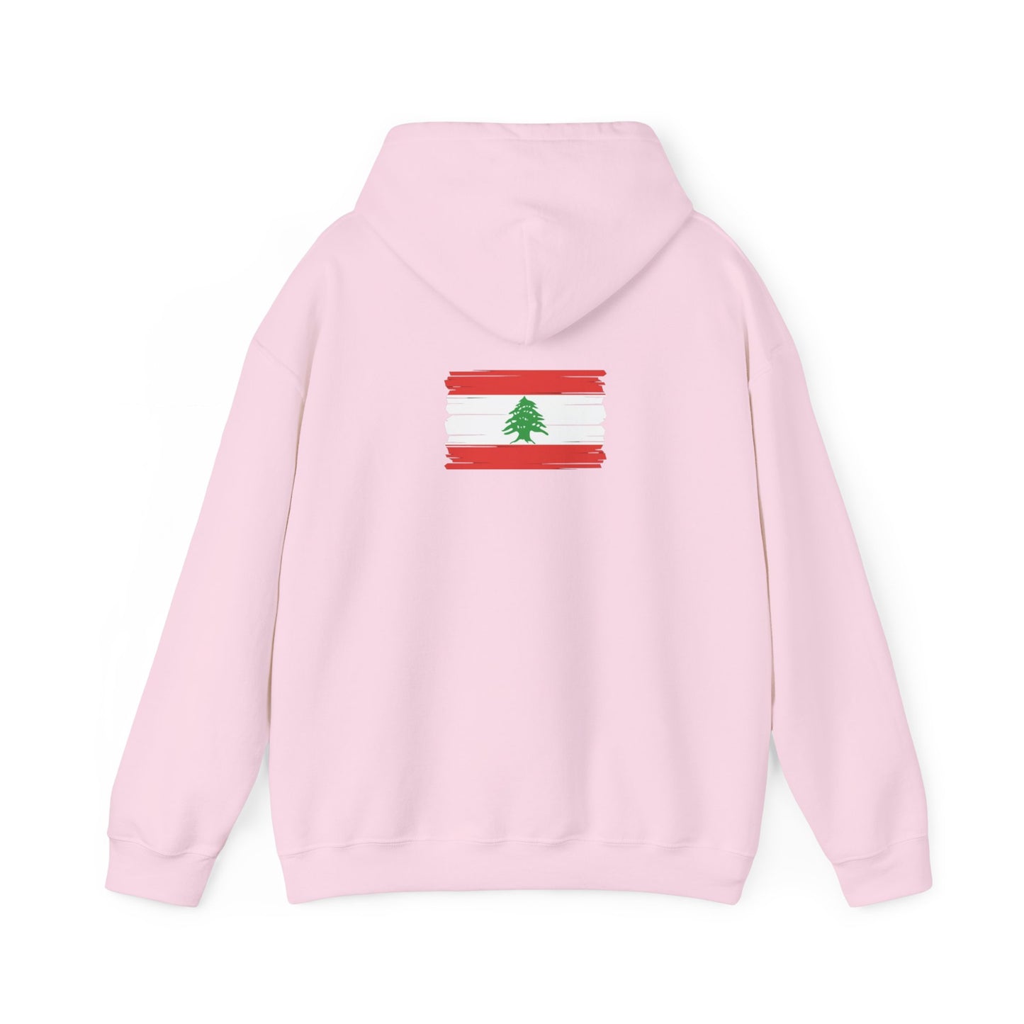 Elysance™ Hooded Sweatshirt - Lebanon Flag Back