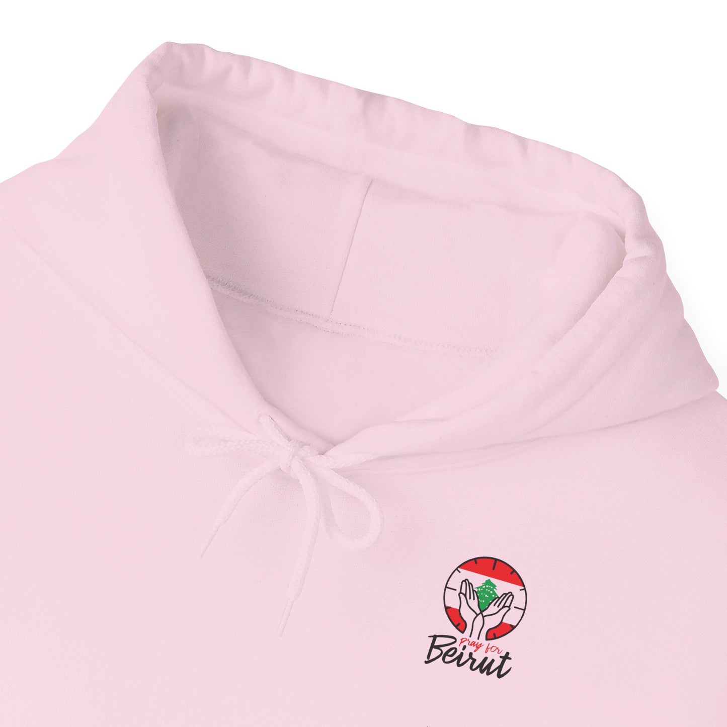 Elysance™ Hooded Sweatshirt - Lebanon Flag Back