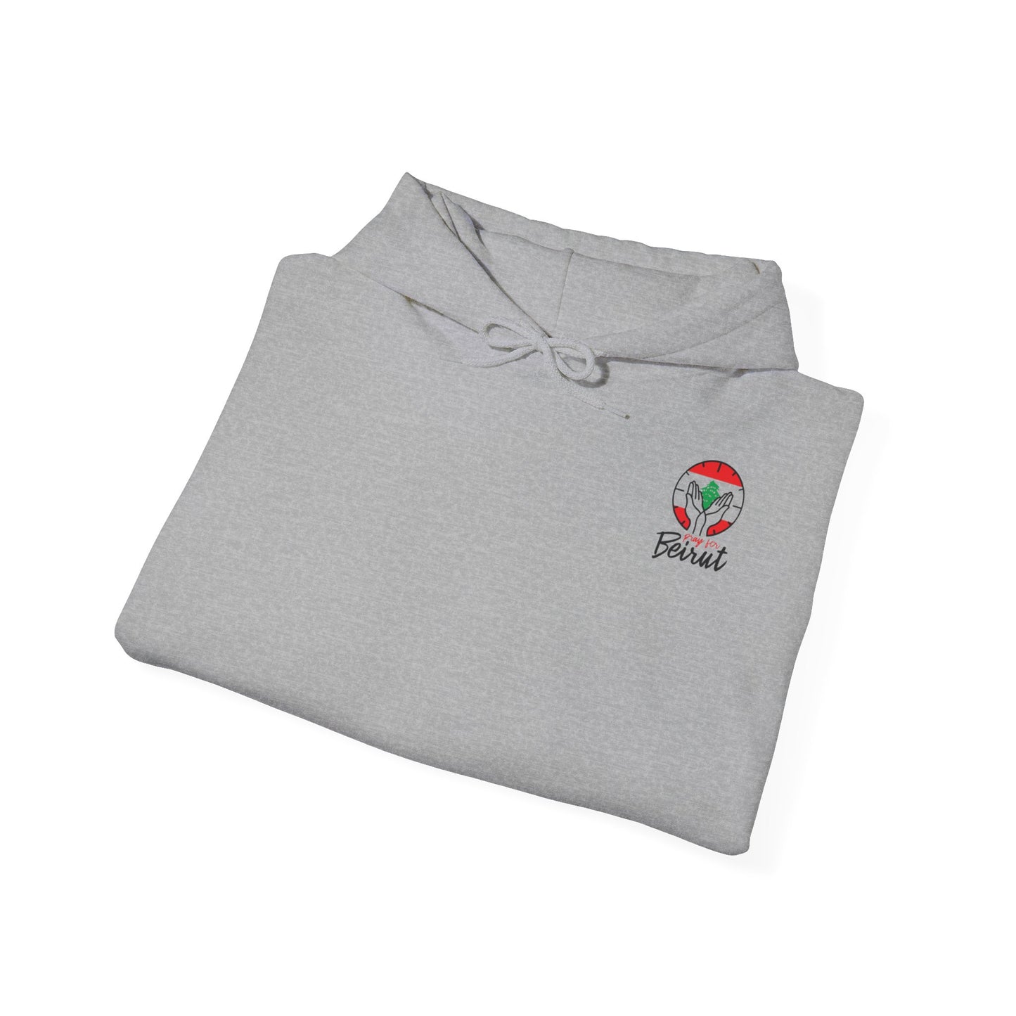 Elysance™ Hooded Sweatshirt - Lebanon Flag Back