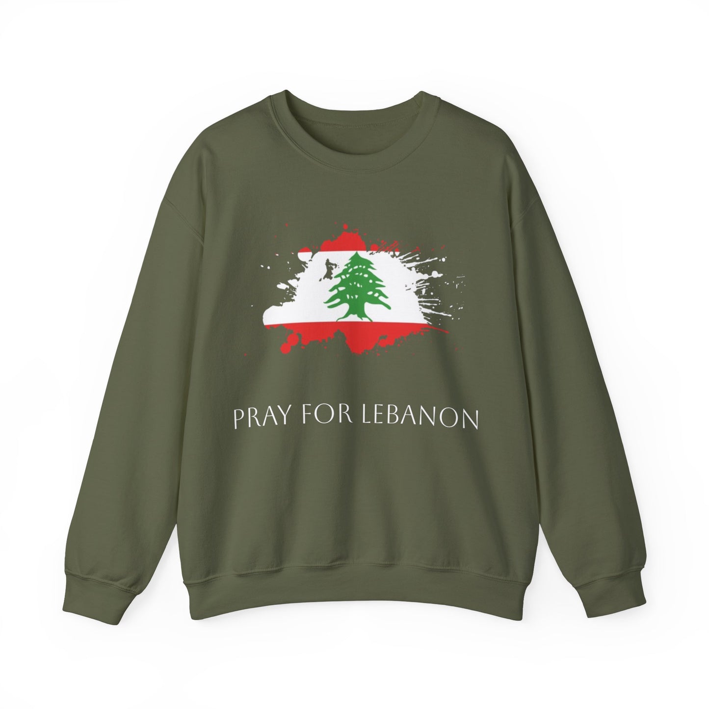 Elysance™ Crewneck Sweatshirt - Pray For Lebanon