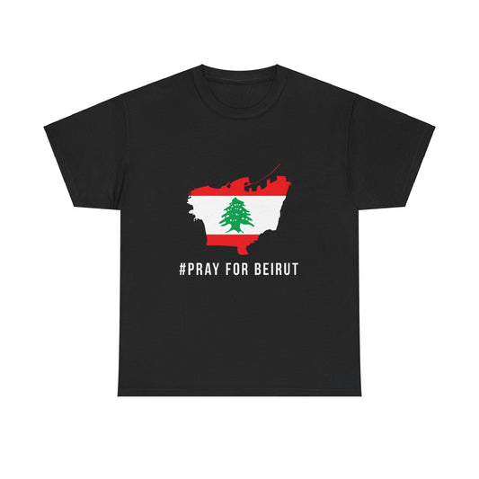 Elysance™ Cotton Tee - Pray For Beirut