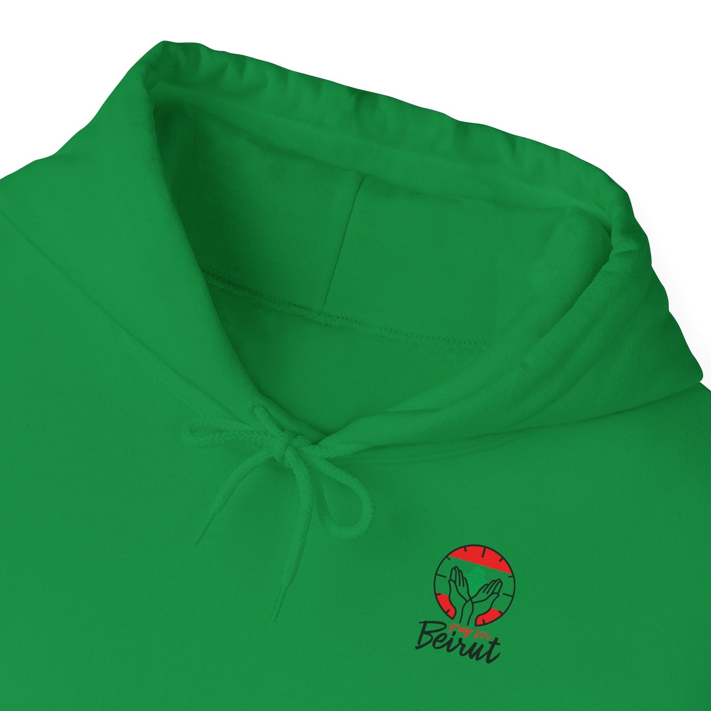 Elysance™ Hooded Sweatshirt - Lebanon Flag Back