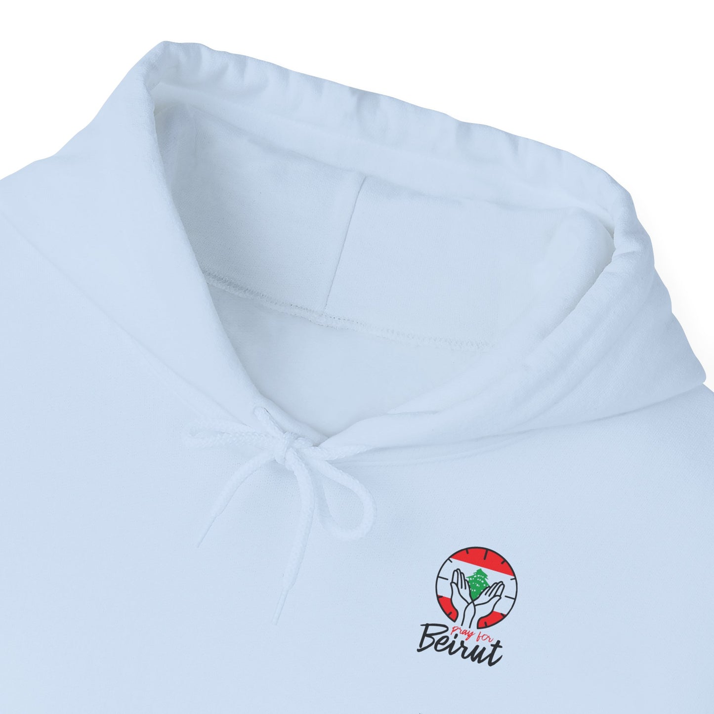 Elysance™ Hooded Sweatshirt - Lebanon Flag Back