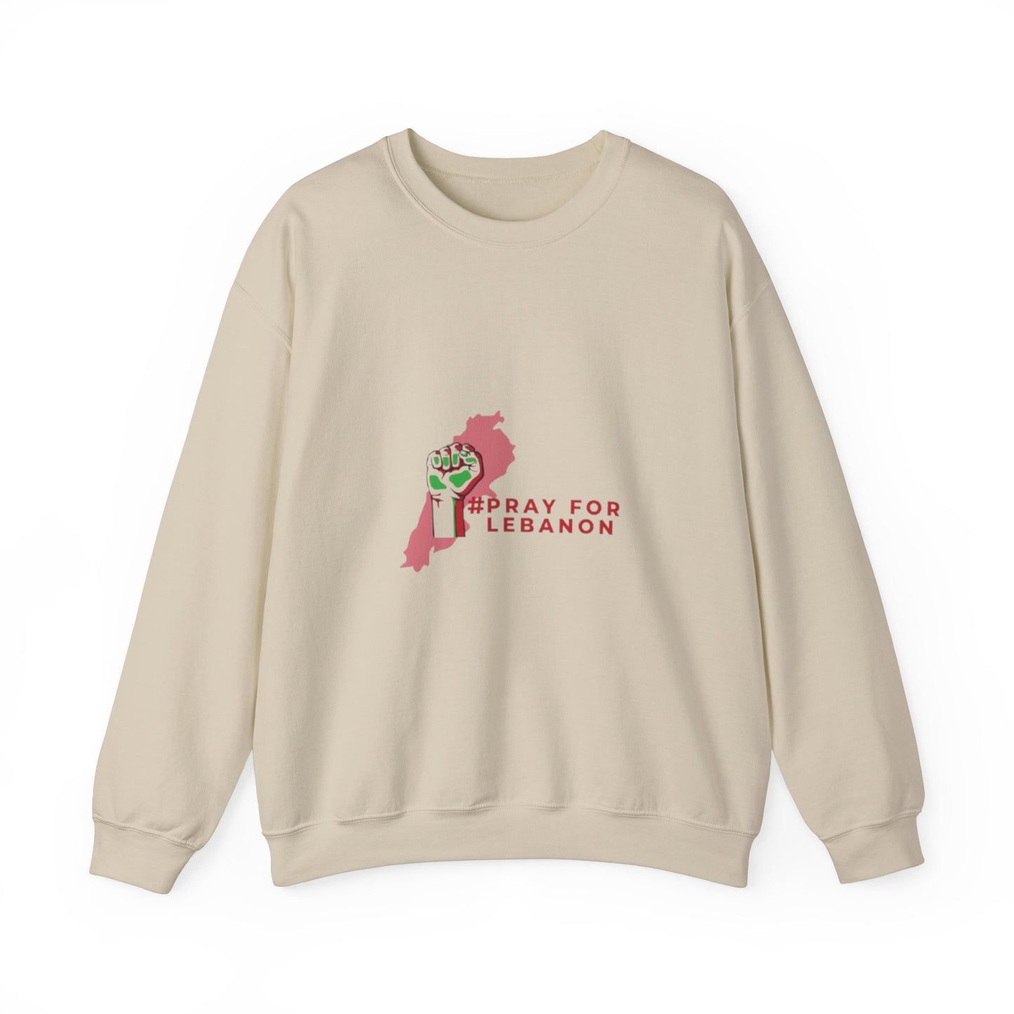 Elysance™ Crewneck Sweatshirt - Pray For Lebanon