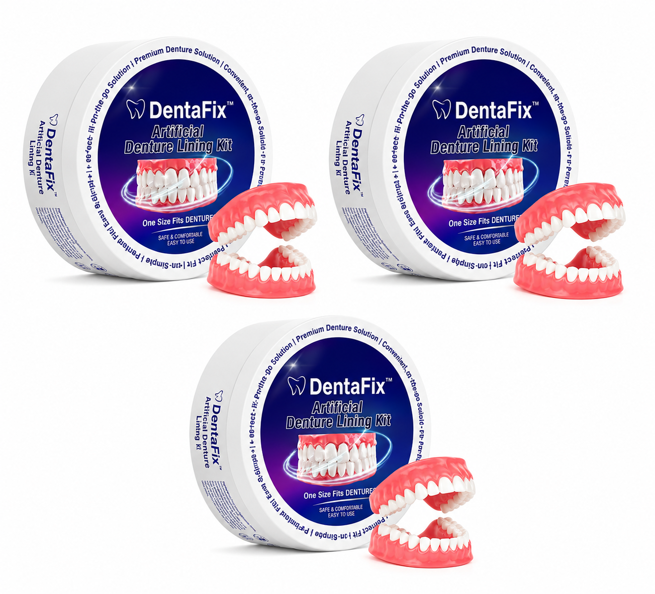 DentaFix™ kunstgebit