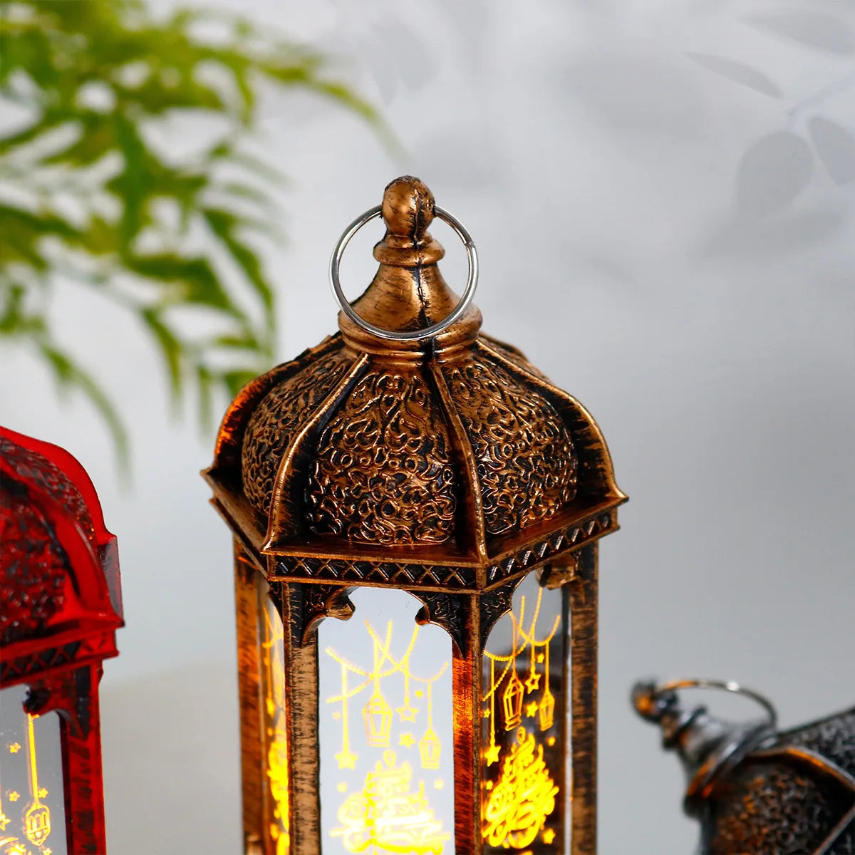 Elysance™ Eid Mubarak - Electronic Ambiance Candle Lamp