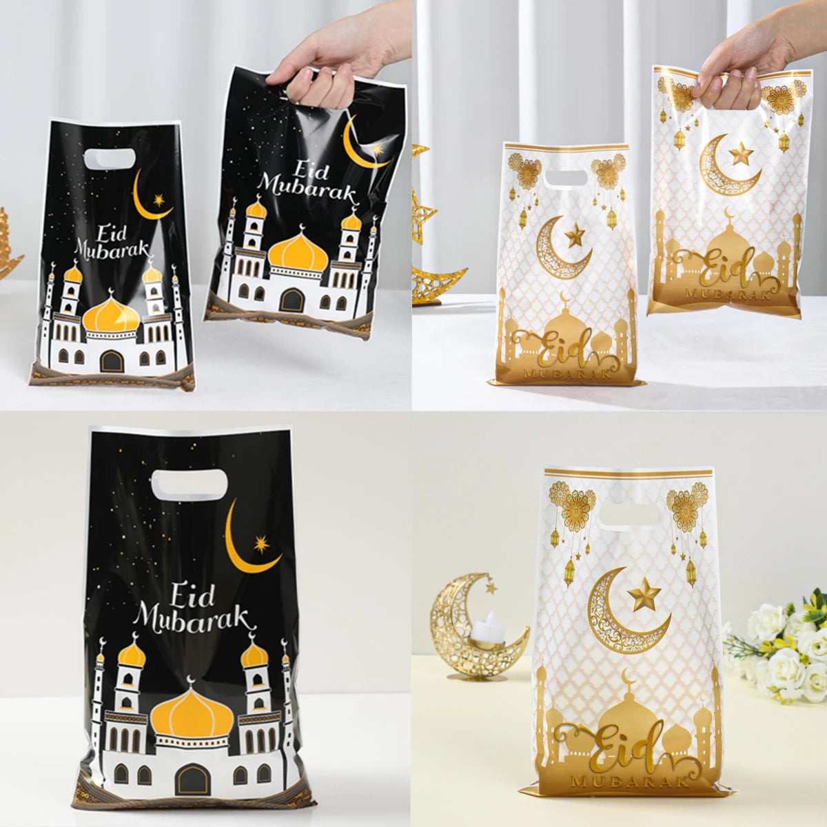 Elysance™ Eid Mubarak - Sets of Bags for Sweets & Gifts