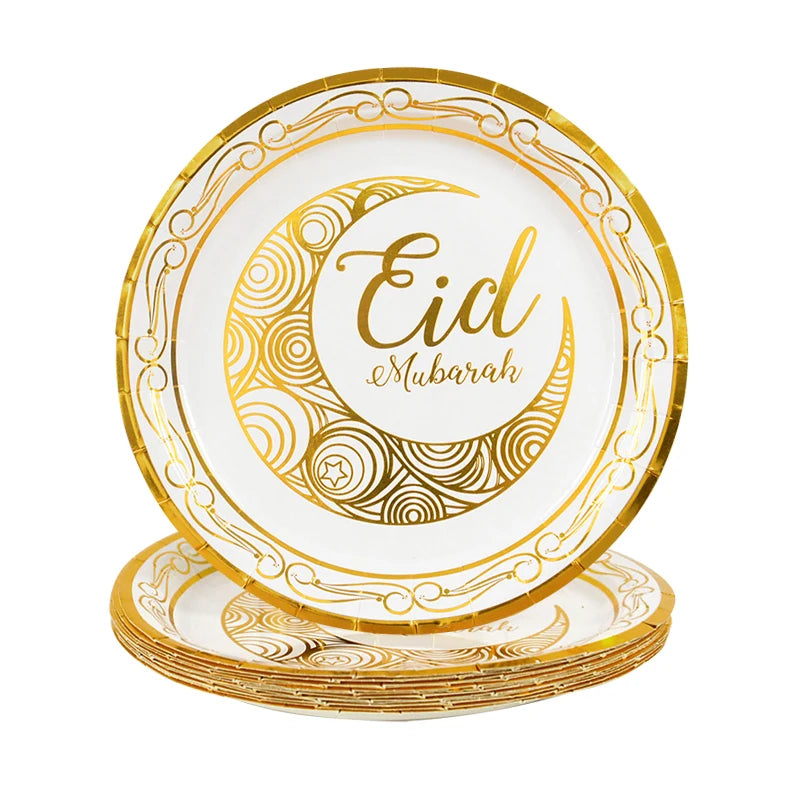 Elysance™ Eid Mubarak - Beautiful Disposable Tableware