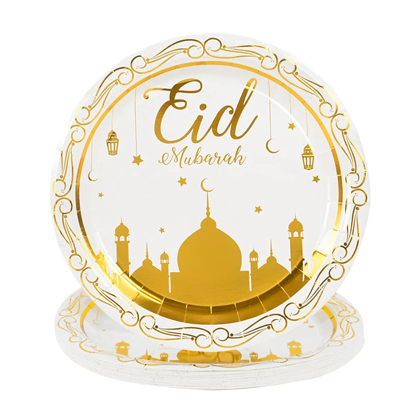 Elysance™ Eid Mubarak - Beautiful Disposable Tableware