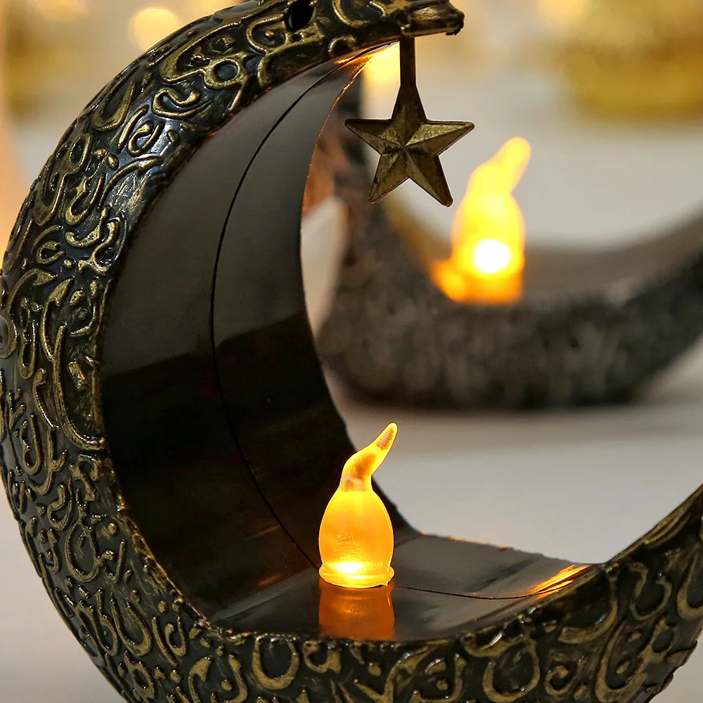 Elysance™ Eid Mubarak - Relaxing Eid Crescent Lamp