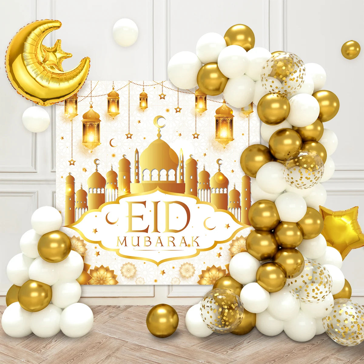 Elysance™ Eid Mubarak - Beautiful Background Decoration Sets