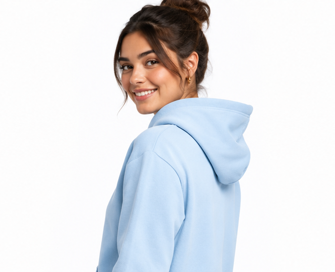 Sky Blue Hoodie